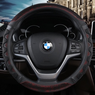 Vỏ bọc vô lăng ô tô bằng da sợi nhỏ cho BMW X1 X2 X3 X4 E84 F84 F39 E83 F25 G01 F97 F26 G02 F98 Phụ kiện ô tô
