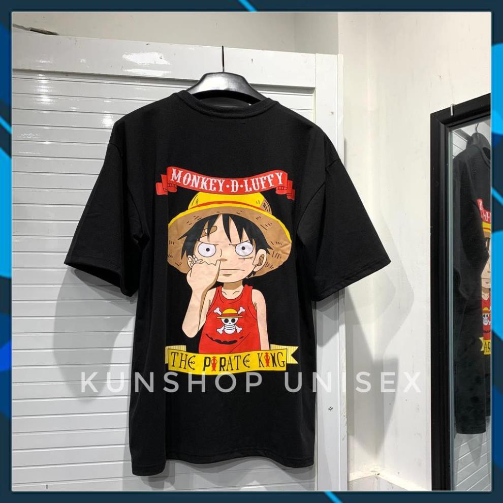 SALE 50%- Áo THUN LUFFY MŨ RƠM V2 | Shopee Việt Nam