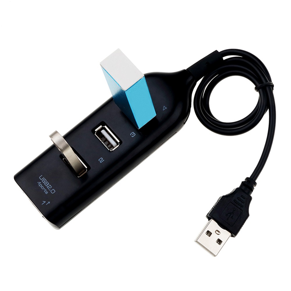 Bộ chia 4 cổng USB 2.0 tốc độ cao thông dụng cho PC laptop máy vi tính