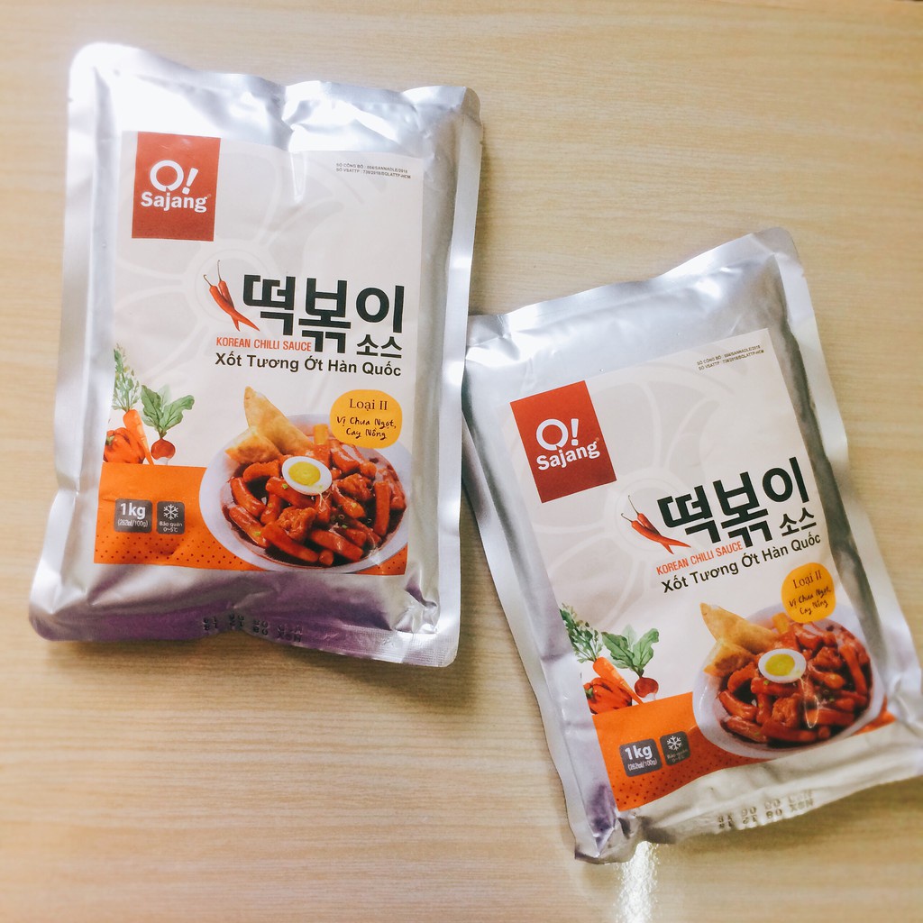 Gói 500g sốt loại 2 Sanadle Vị chua ngọt cay nồng