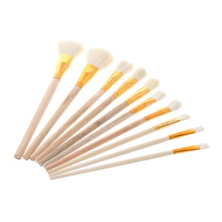Set 10 cọ vẽ màu nước tiện dụng