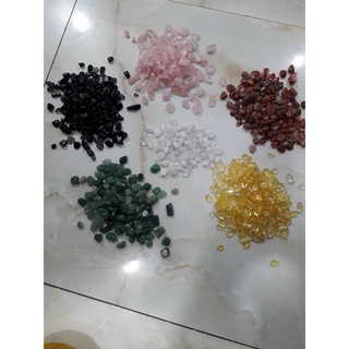 100g Vụn Đá Tự Nhiên đủ màu  Đổ móng chôn móng Rải nền Bể cá