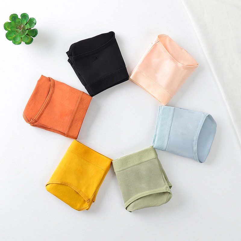 Quần lót cotton không đường may màu sắc đơn giản quyến rũ size M-XXL 8 màu tùy chọn dành cho bạn nữ