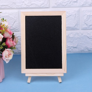 Bảng đen ghi lời nhắn bằng gỗ hai mặt cho trẻ em vui chơi