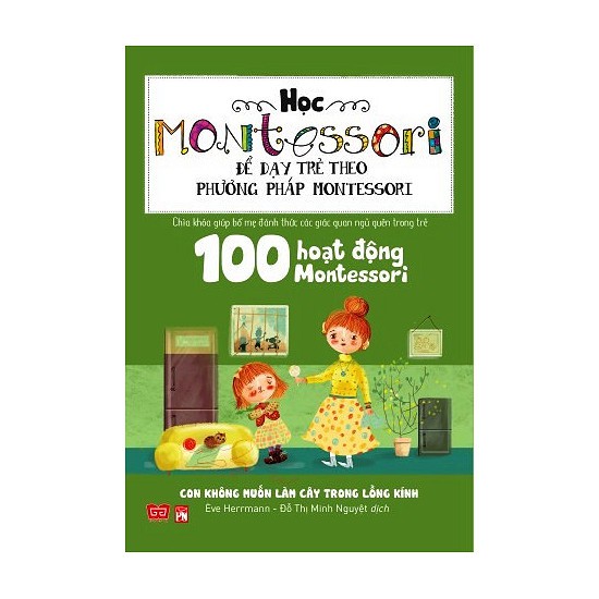 Sách - Combo 4 Cuốn Học Montessori Để Dạy Trẻ Theo Phương Pháp Montessori - Tủ Sách Shop Bố Ken