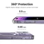 Ốp điện thoại chống va chạm bảo vệ từ tính trong suốt Ugreen cho iPhone 14 / 14 pro / Plus / Max pro