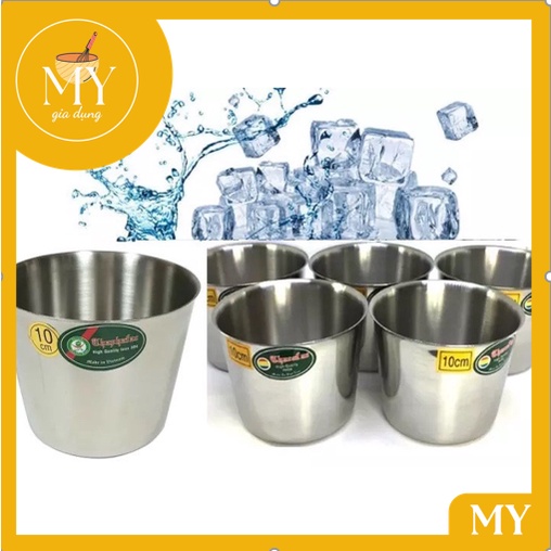 Combo 5 Ly  làm đá inox tem xanh Tithafac
