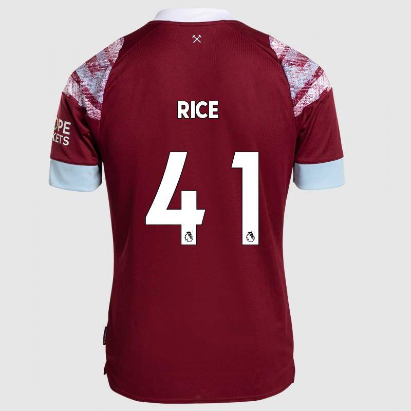 Áo bóng đá sân nhà West Ham United 2022-2023, chất liệu thun, phù hợp unisex