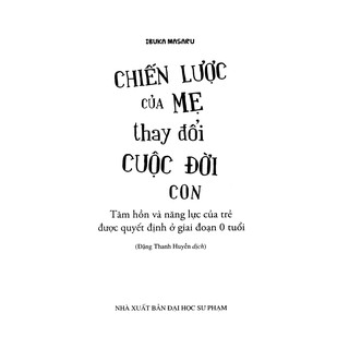 Sách - Chiến Lược Của Mẹ Thay Đổi Cuộc Đời Con