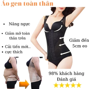Áo gen định hình giảm eo thế hệ mới (clip thật)