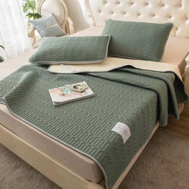 Ảnh Tặng 2 vỏ gối Chiếu Điều Hòa latex thái lan cao su non Boss Decor 2