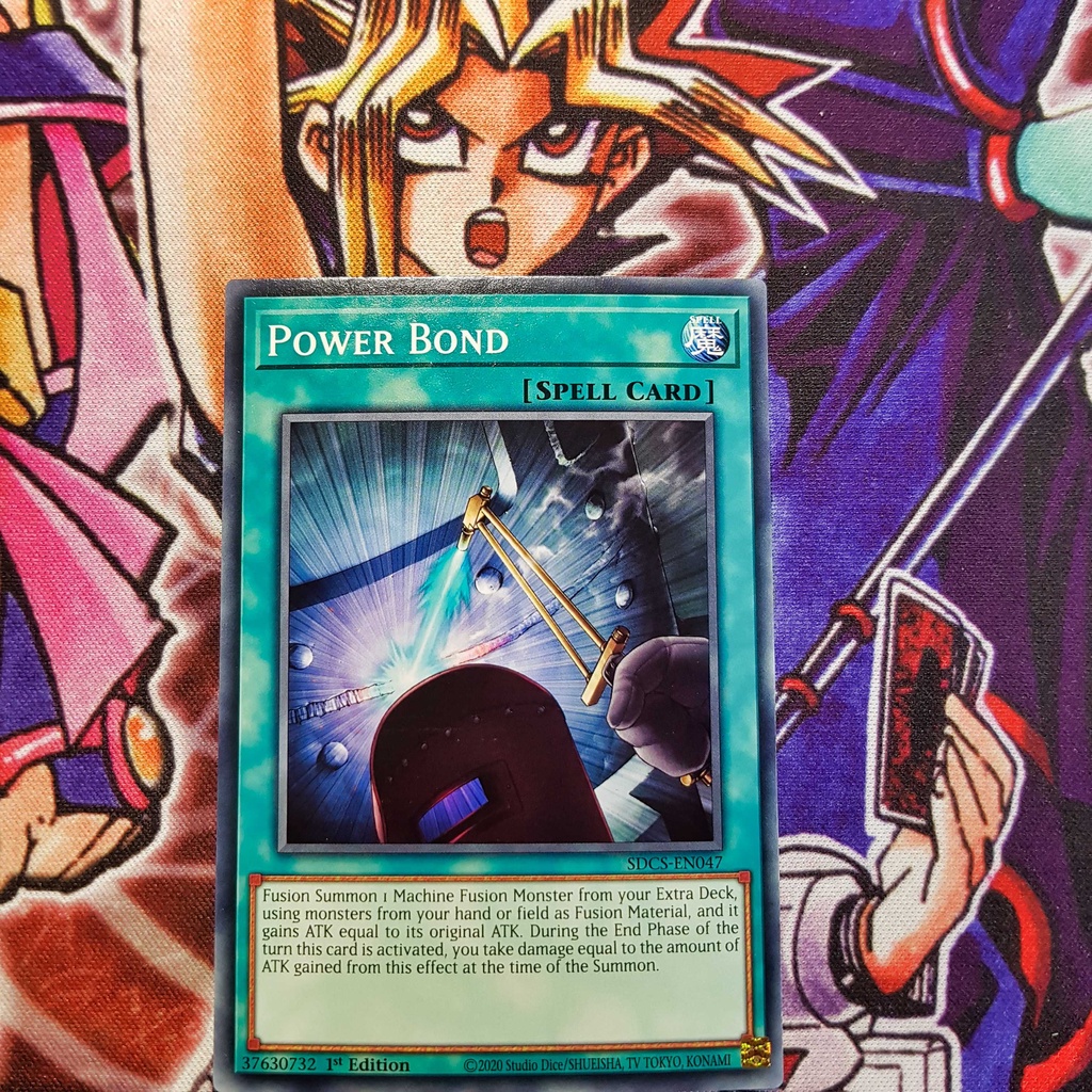 Thẻ bài Yugioh chính hãng | Power Bond | SDCS Common | Shopee Việt Nam