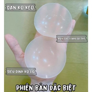 Miếng dán ngực silicon nhiệt tự thân EBLIN dán ti siêu mỏng ôm khít Hàn Quốc