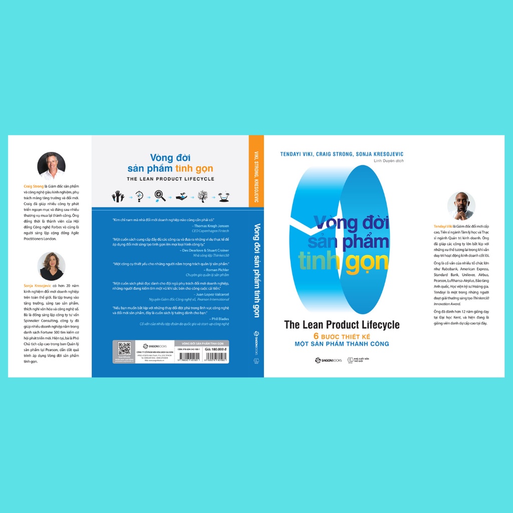 SÁCH - Vòng đời sản phẩm tinh gọn (The Lean Product Lifecycle) - Tác giả Craig Strong , Sonja Kresojevic , Tendayi Viki