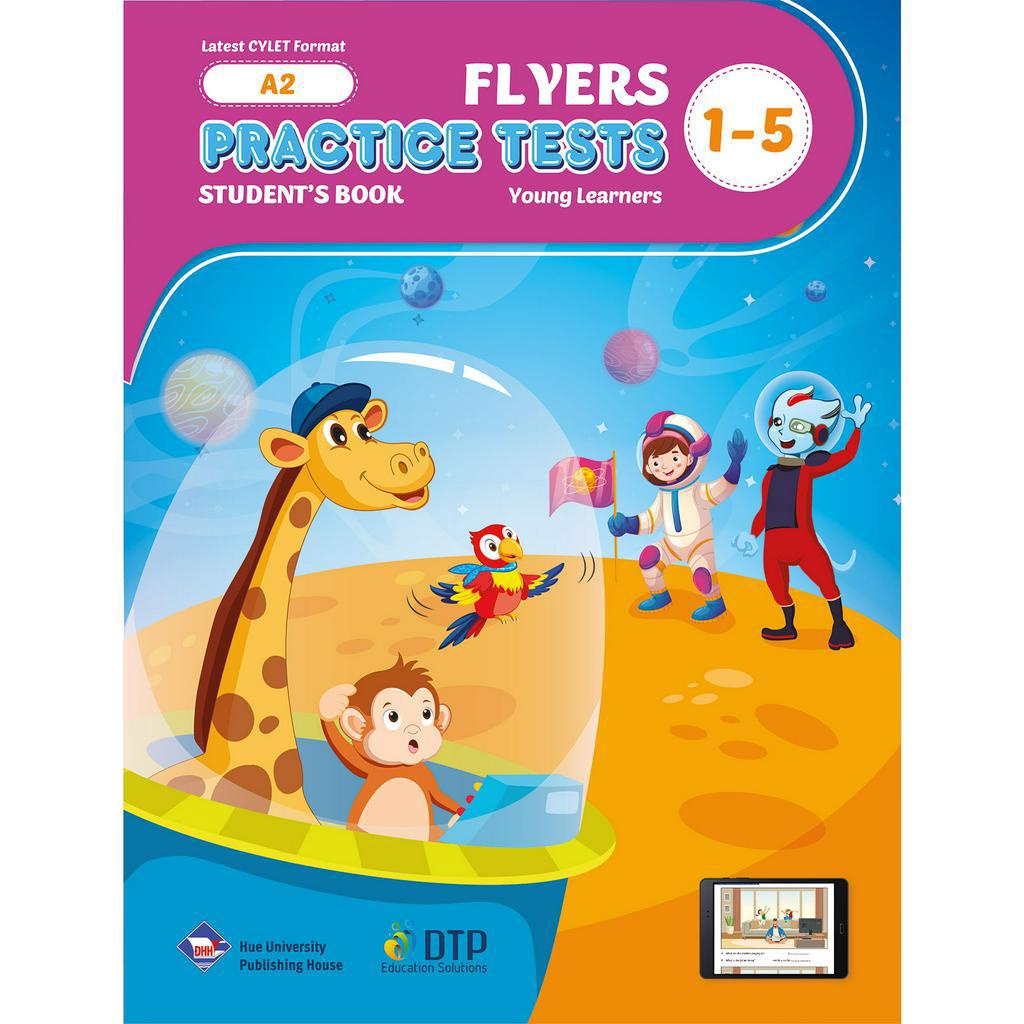 Sách - DTPbooks - A2 Flyers - Practice Tests 1-5 | Shopee Việt Nam