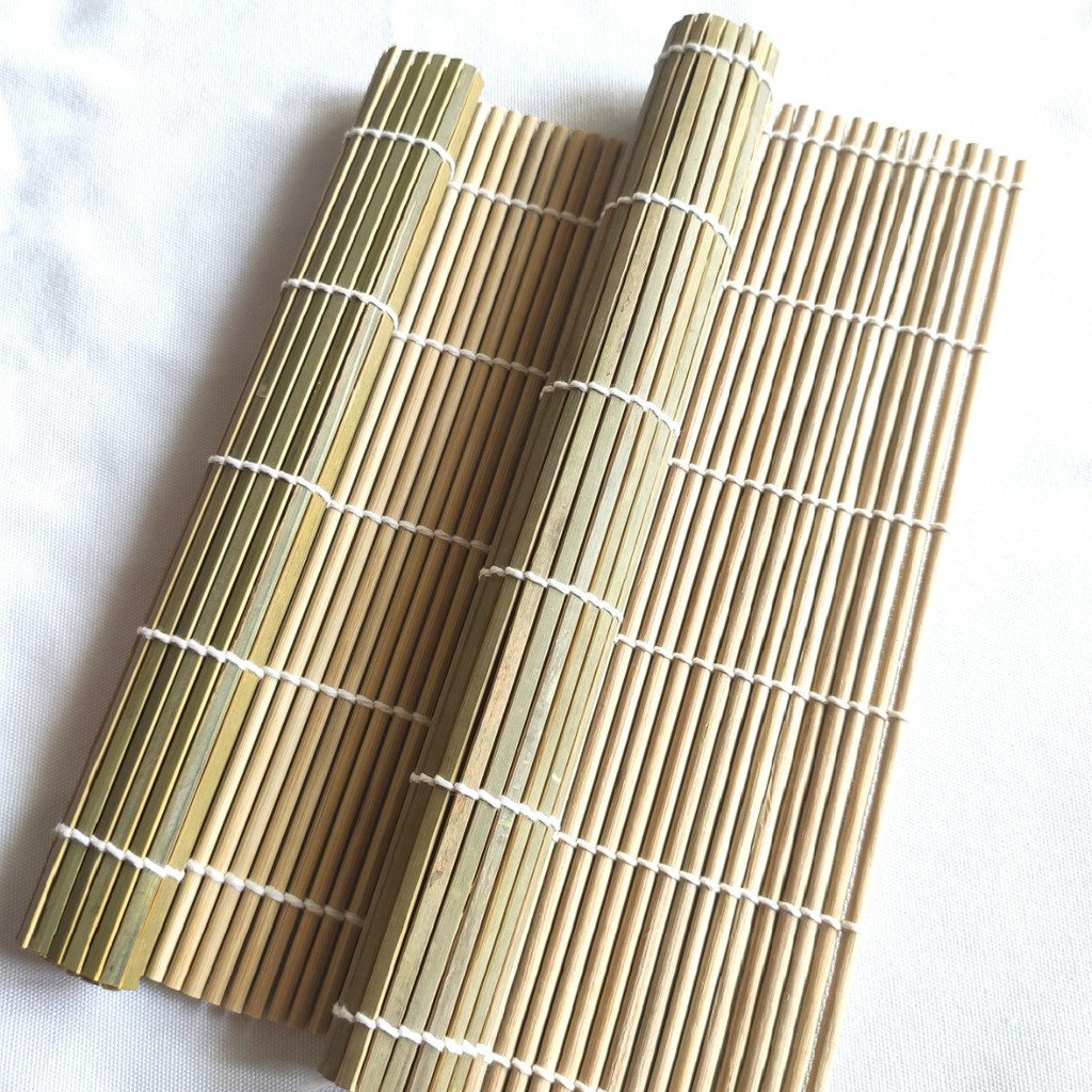 Mành tre quấn Sushi 24cm/27cm/30cm mành tre cuộn/cuốn kimbap
