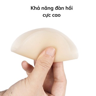 Miếng dán ngực silicon không dùng keo siêu dính nhiệt tự thân Kingshop D172