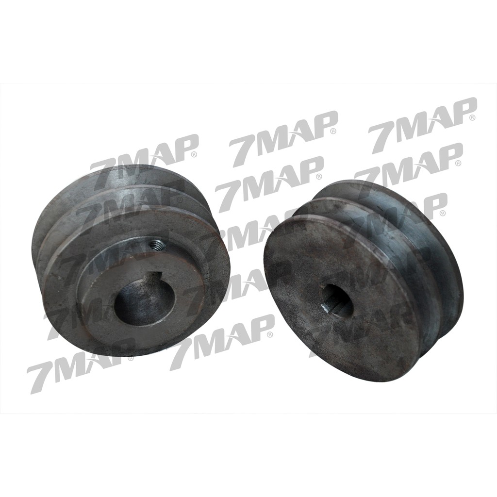 Ròng Rọc Dẫn Động Puly Buly Pulley Gang 200 x 2 Rãnh B Hàng Đặc ...