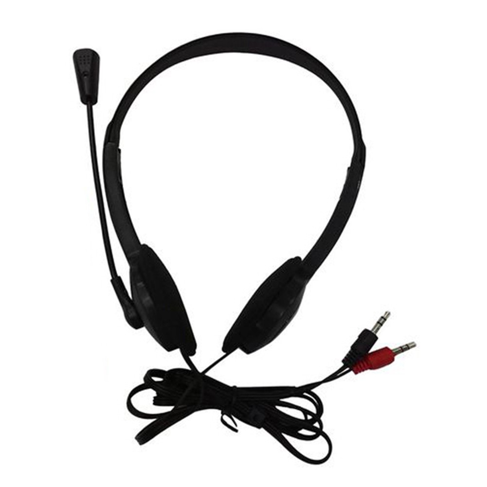 Tai nghe chụp tai có dây jack 3.5mm và micro tiện dụng