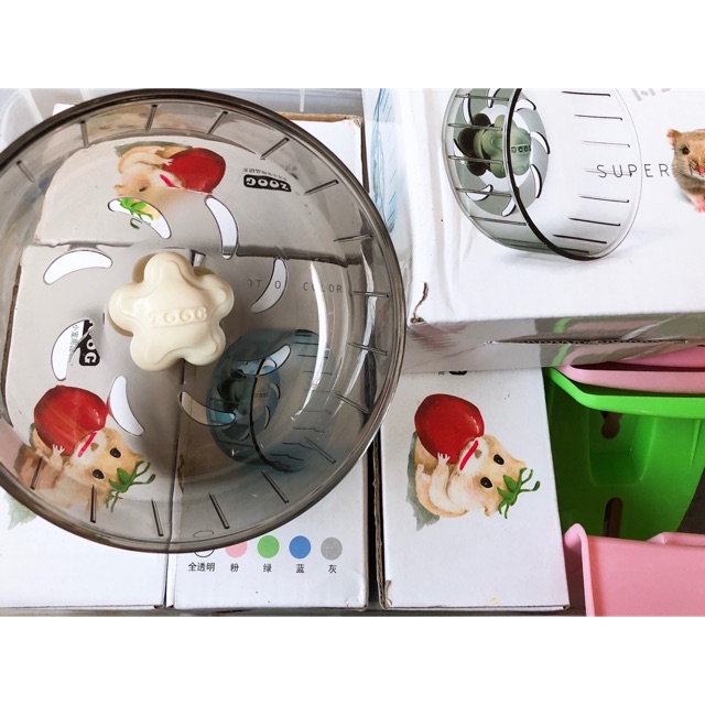 Wheel zoog chính hãng 14cm, 17cm cho hamster Shopee Việt Nam