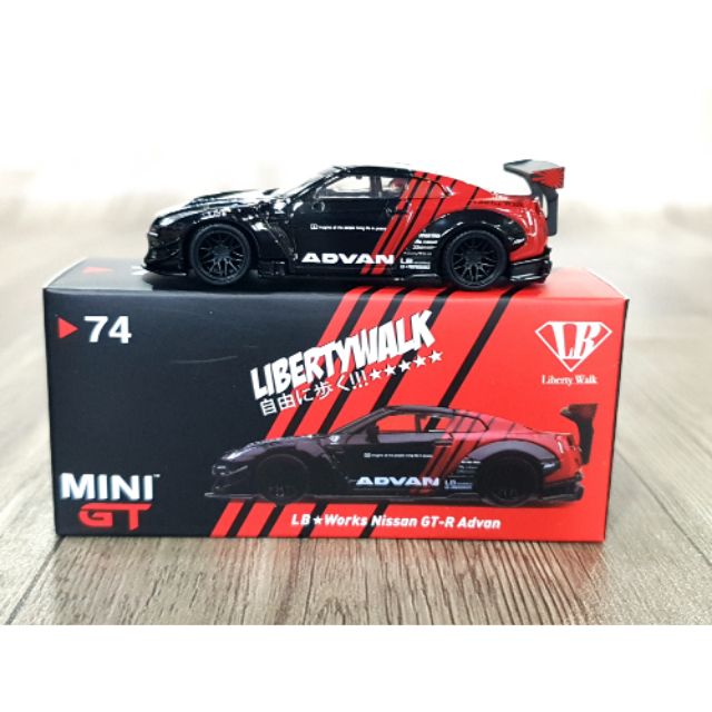 Xe Mô Hình LB Works Nissan GT-R R35 Type 2,Rear Wing ver 3