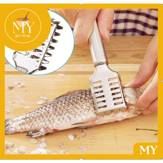Cây cạo vảy Cá Bằng Thép Không Gỉ tiện lợi Dùng Trong Nhà Bếp