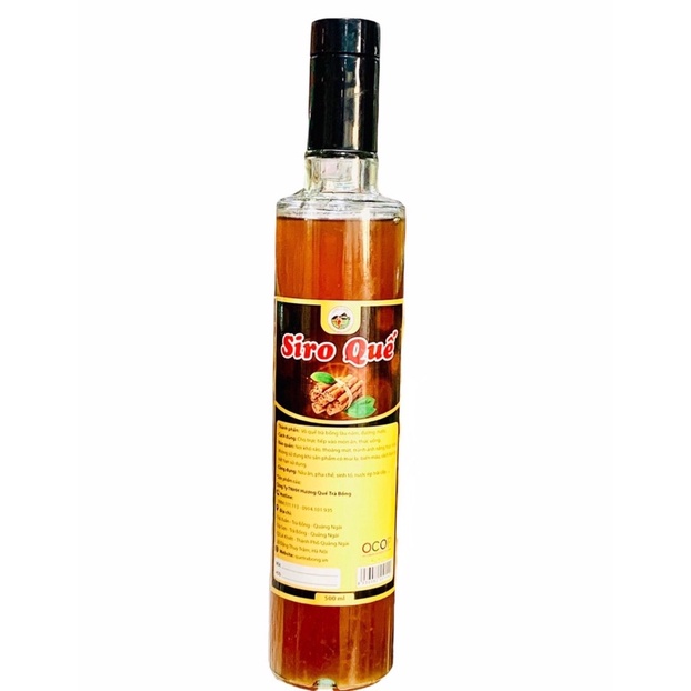Ảnh Siro Quế 500ml - Hương Quế Trà Bồng 3