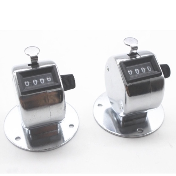 Máy đếm số cầm tay dụng cụ đếm số lần đa năng tiện dụng có chân đế gắn bàn MD01