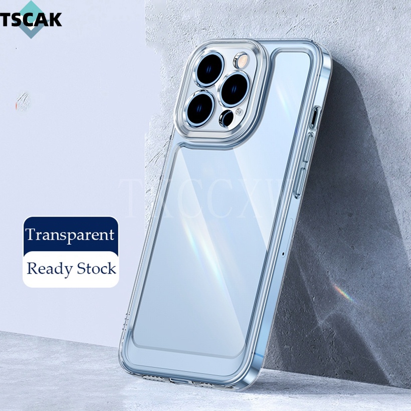 Ốp điện thoại vỏ không gian chất lượng cao cho Xiaomi 14 13T 13 Pro X6 M6 Pro Poco C65 Vỏ bảo vệ toàn diện chống rơi trong suốt