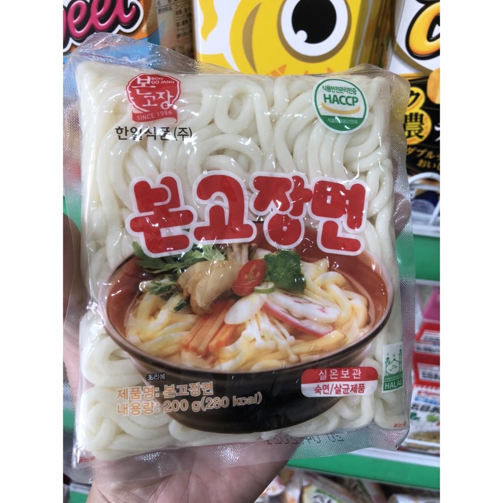 Mì Tươi Udon Bon Go Jang 200g Shopee Việt Nam