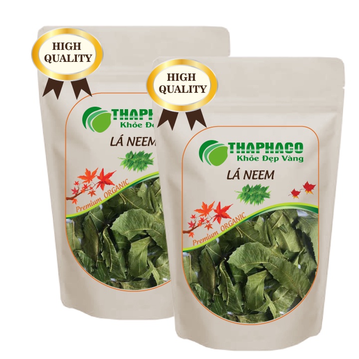 [Thảo Dược] Lá Neem Khô Nguyên Chất - Cao Cấp - Hàng Loại 1 - THAPHACO
