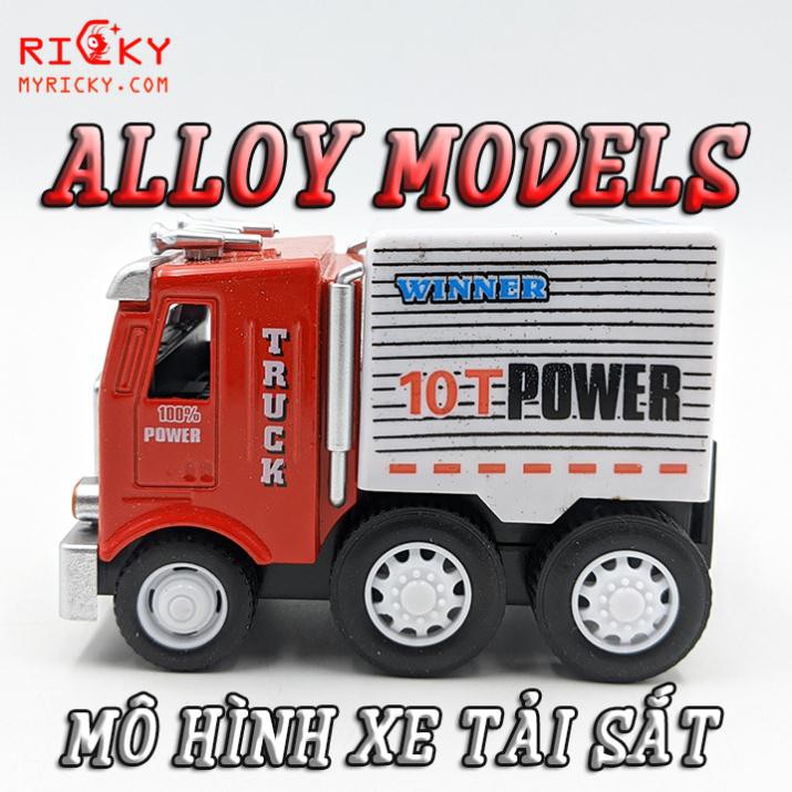 [MÔ HÌNH] Xe container mô hình sắt Alloy Models | Shopee Việt Nam