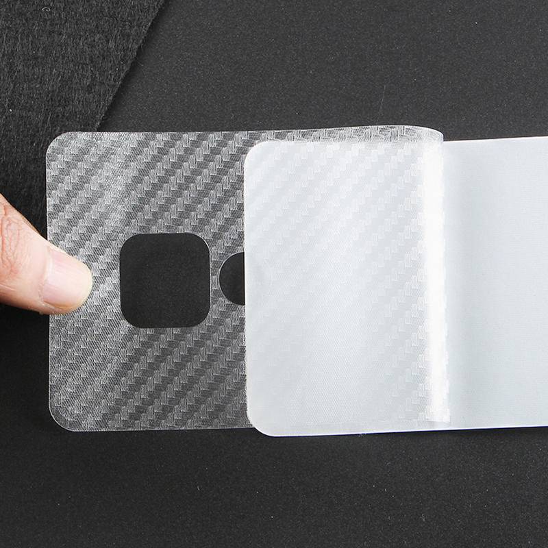 2 Chiếc 3D Bảo Vệ Màn Hình Phim Điện Thoại Sợi Carbon Mặt Sau Cho Huawei P 9 10 20 30 40 50 Pro Ốp Lưng
