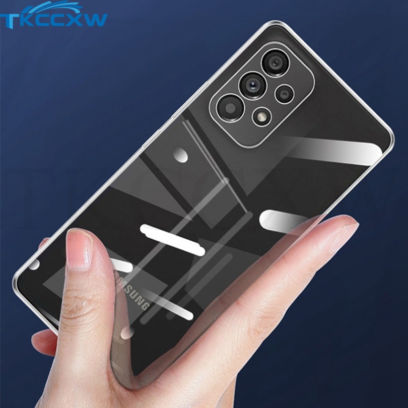 Ốp Điện Thoại TPU Mềm Trong Suốt Siêu Mỏng Cho Samsung Galaxy M13 M53 M33 M23 A53 A33 A73 A13 A23 F23 S20