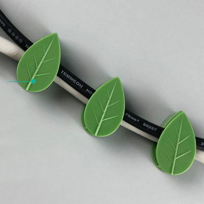 Set 10 Kẹp Cố Định Cây Dây Leo Gắn Tường Vô Hình Tự Dính/Dây Cáp Nhà