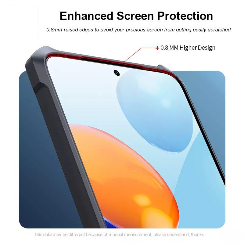 Ốp Điện Thoại acrylic Trong Suốt Chống Sốc Cho xiaomi redmi note 11 pro plus 11 11s 2022 10 pro max 5g 4g 9 9s