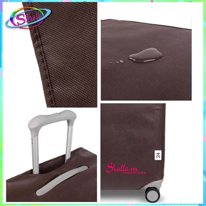 Vải Bọc trùm Vali vải - nhựa Size 20-24-28 inch K15 M.E.N (trắng ,nâu, hồng,xanh,đen)