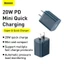 Baseus Bộ Sạc Nhanh usb c mini Hỗ Trợ qc3.0 pd 30w