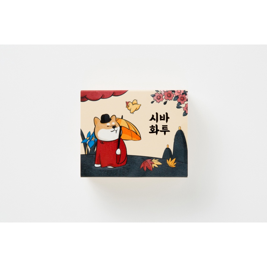 Ảnh Bộ Bài Hoa Hanafuda ARTBOX Hàn Quốc Minh Họa Hình Cún Inu Shiba 1