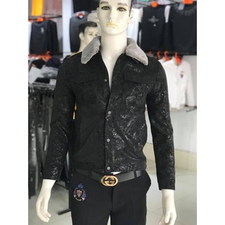 Áo Da Nam Thật,Áo Khoác Da Cổ Lông | Shopee Việt Nam