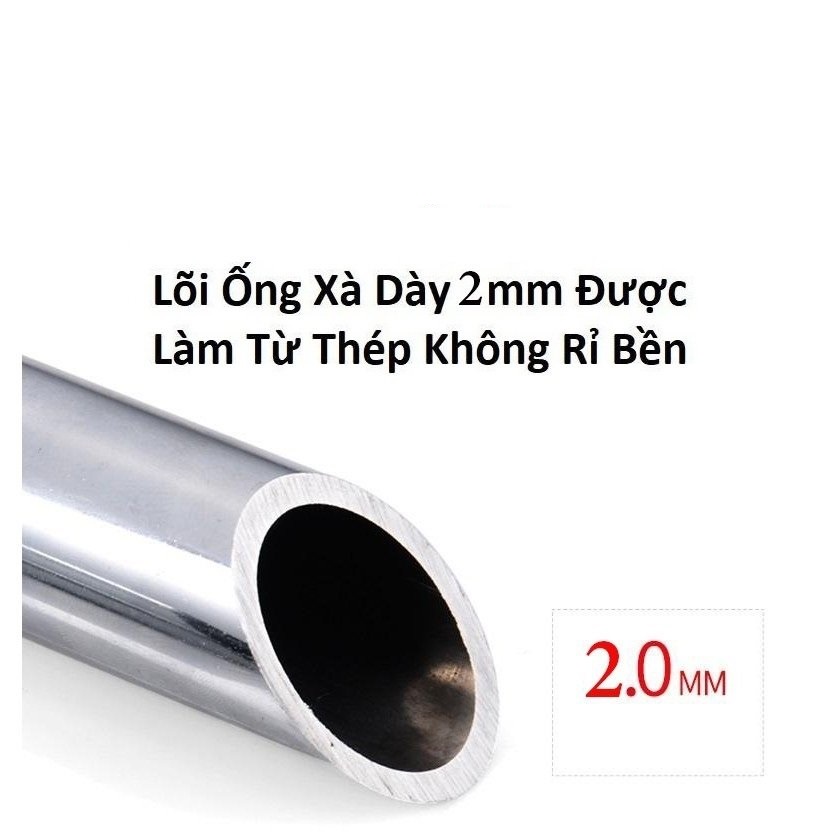 Mô tả Thanh Tập Xà Đơn Treo Tường Gắn Cửa Nhiều Cỡ Từ 62-120cm Tùy Chỉnh Tập Gym Tập Thể Thao Chính Hãng Amalife - 4