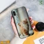 Ốp Lưng iPhone Mèo Cute Phô Mai Que Mặt Kính Nano Dẻo