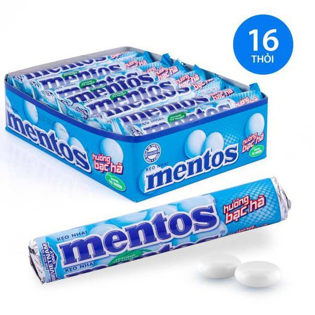 Kẹo mentos bạc hà có tác dụng gì?
