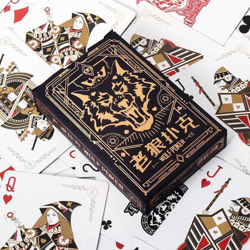 Set 54 thẻ bài tây bằng giấy cho gia đình