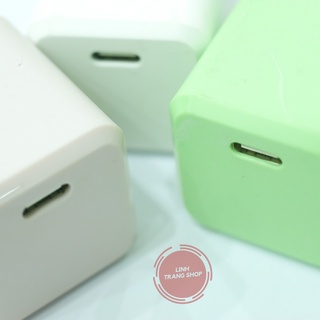 Củ Sạc Mini 20W Chuẩn Nhanh Nhiều Màu Sắc, Đã Qua Sử Dụng (Bảo Hành 12 Tháng)