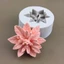 Cc Silicone Fondant Khuôn Nhỏ Holly Lá DIY Nhựa Trang Trí Bánh Dụng Cụ Nhà Bếp Linh Hoạt Bền Đẹp