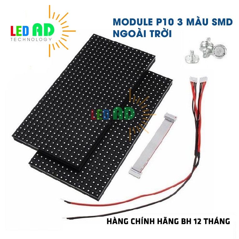 Module Led P10 SMD (3 Màu) Loại Sử Dụng Ngoài Trời - Hàng Cao Cấp ...