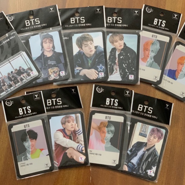 Thẻ T-money BTS ver Spring day | Shopee Việt Nam