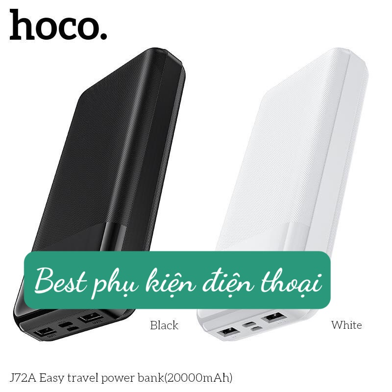 Sạc dự phòng Hoco J72A 20.000 mAh (Hàng chính hãng,BH 1 năm) | Shopee ...