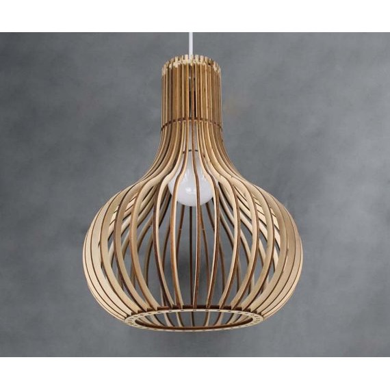 Đèn Gỗ DIY 149 treo trần kiểu dáng đặc biệt